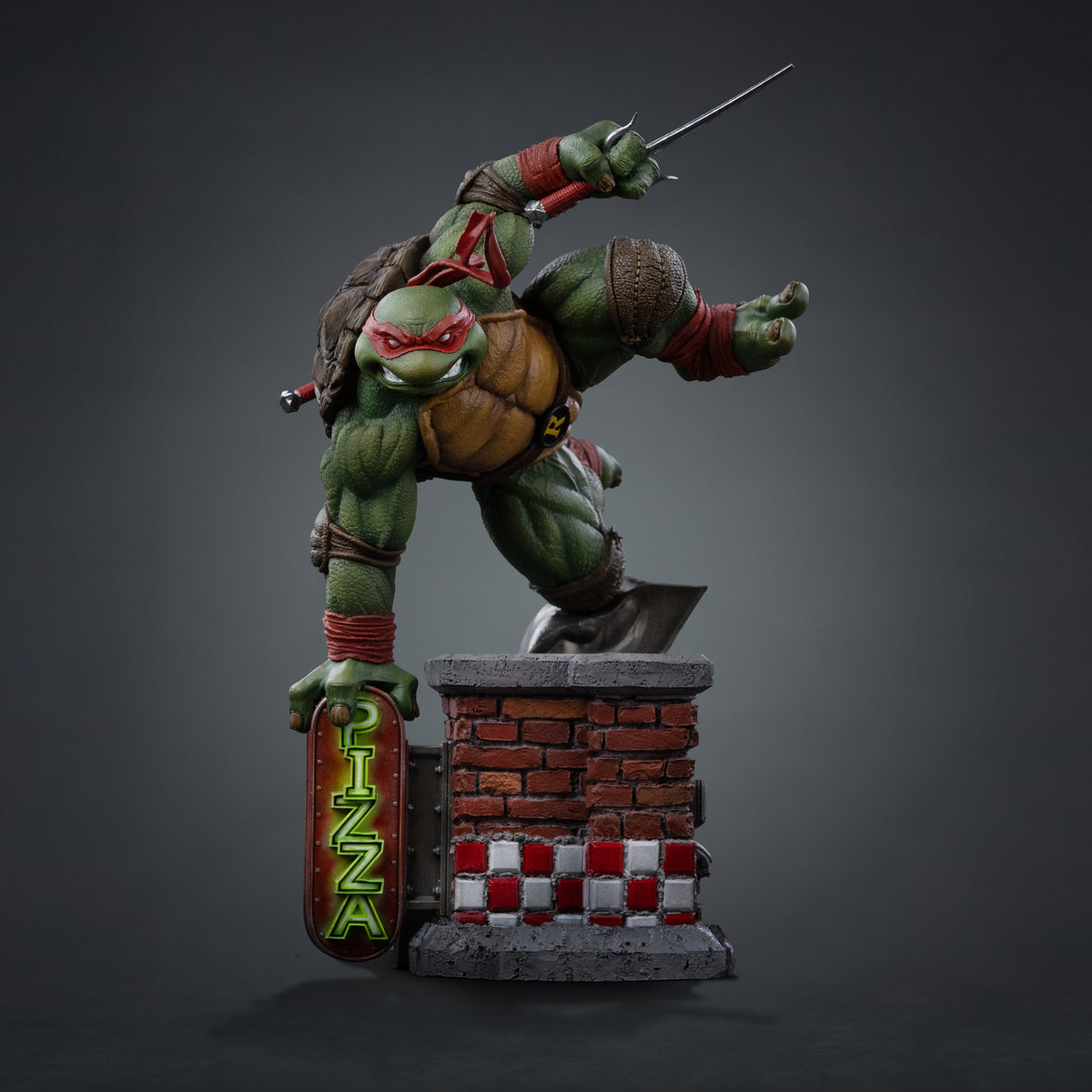 Pre-Order - Raphael Unleashed Statue - Teenage Mutant Ninja Turtles - Art Scale 1/10 - Iron Studios