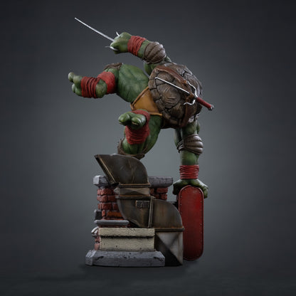 Pre-Order - Raphael Unleashed Statue - Teenage Mutant Ninja Turtles - Art Scale 1/10 - Iron Studios