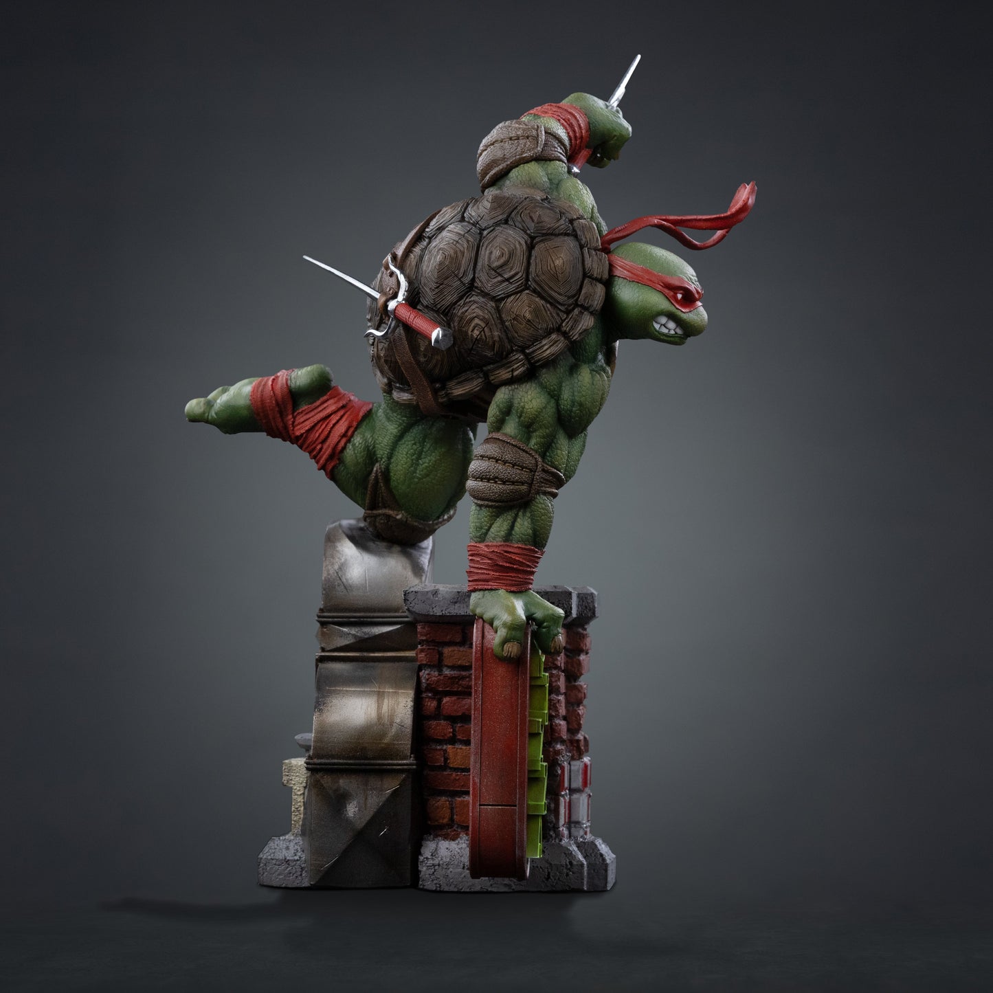 Pre-Order - Raphael Unleashed Statue - Teenage Mutant Ninja Turtles - Art Scale 1/10 - Iron Studios