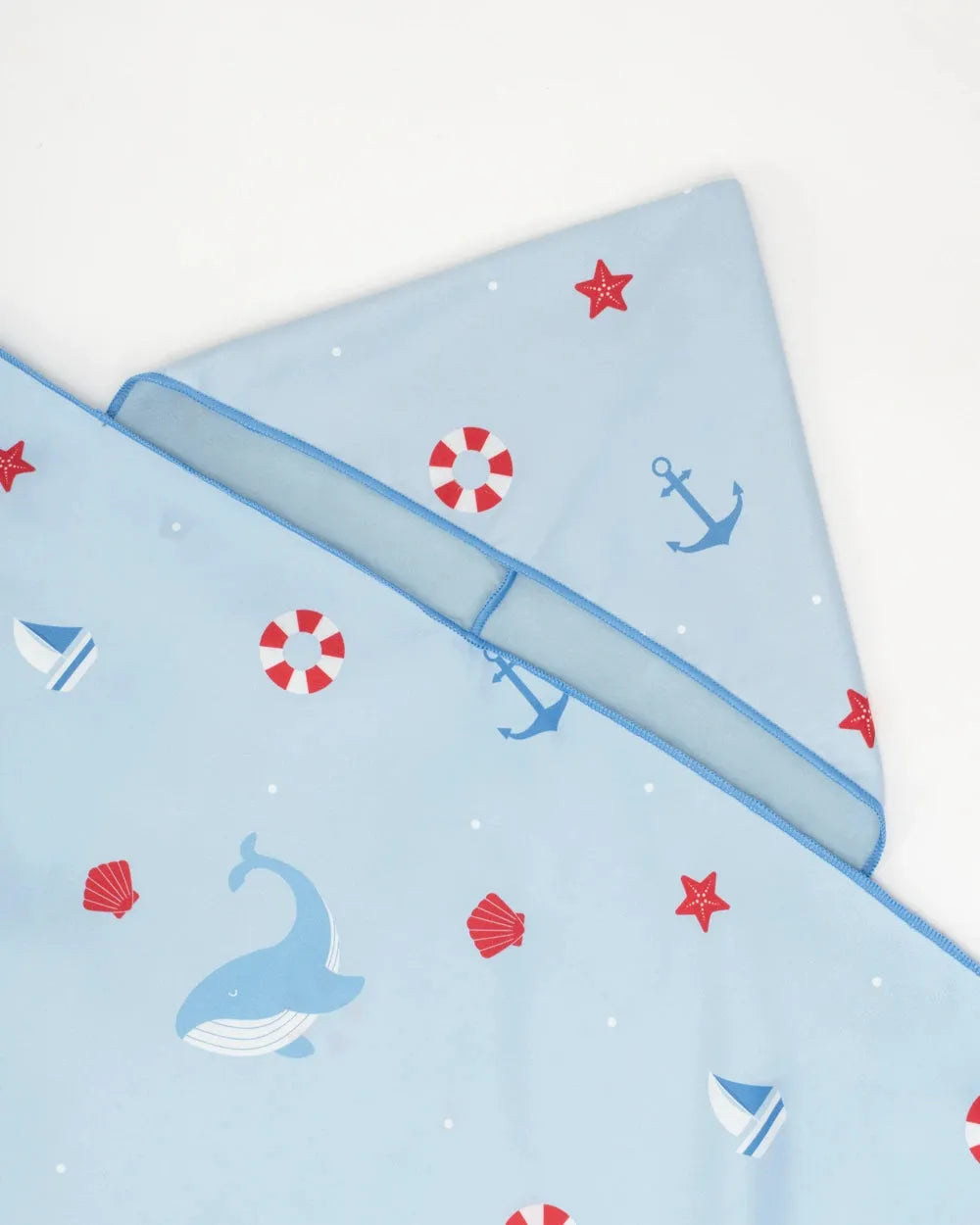 Toalla infantil de microfibra con capucha – MARIN