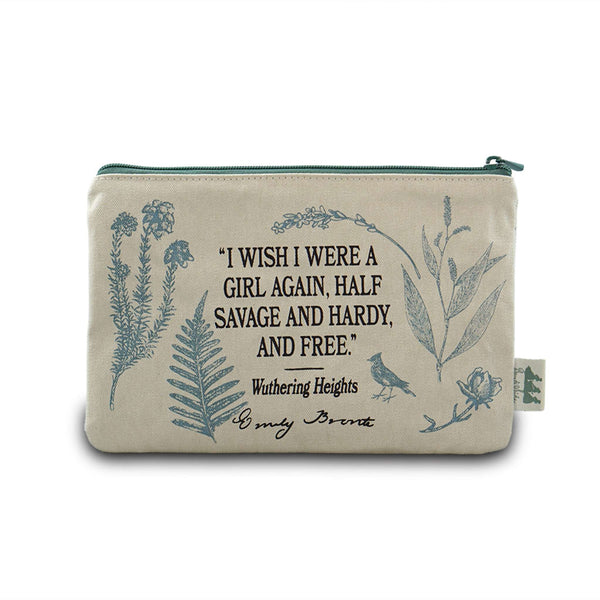 Trousse Sœurs Brontë - Cotton 16 cm x 24 cm