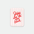 Stripes New Black - Breakfast Tray