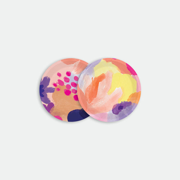 Flower Garden - Coaster pair