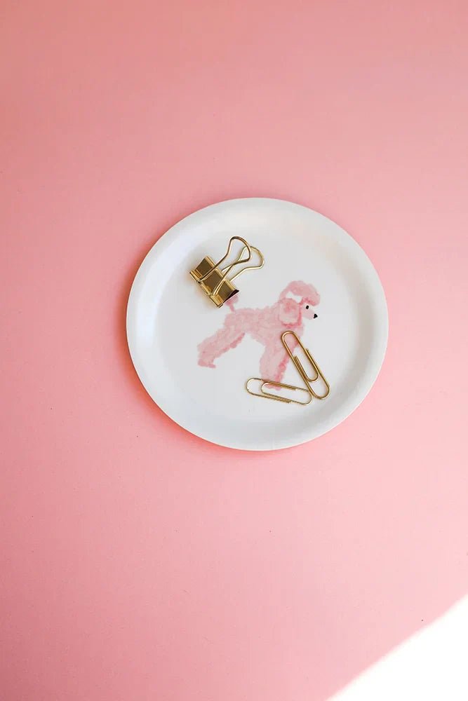 Pink Poodle – Coaster