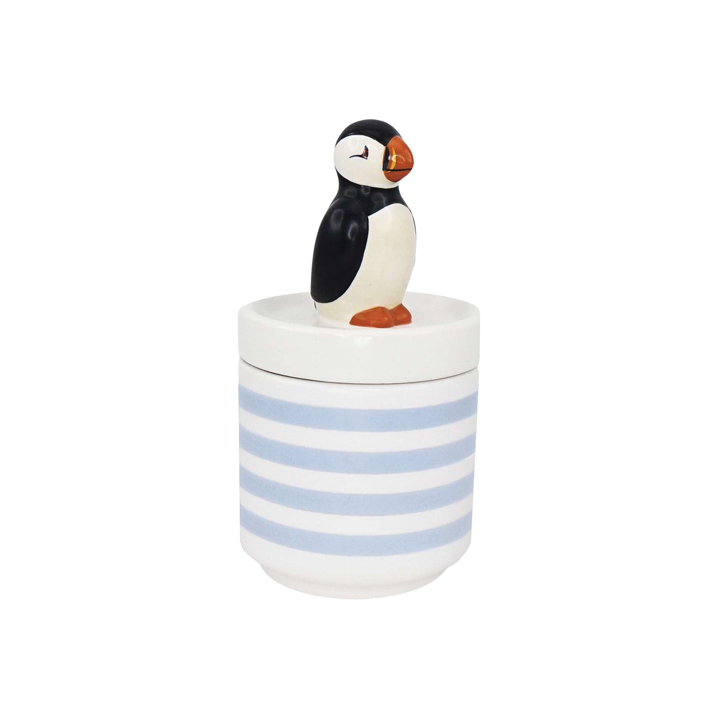 Boîte à bijoux en céramique Macareux RSPB