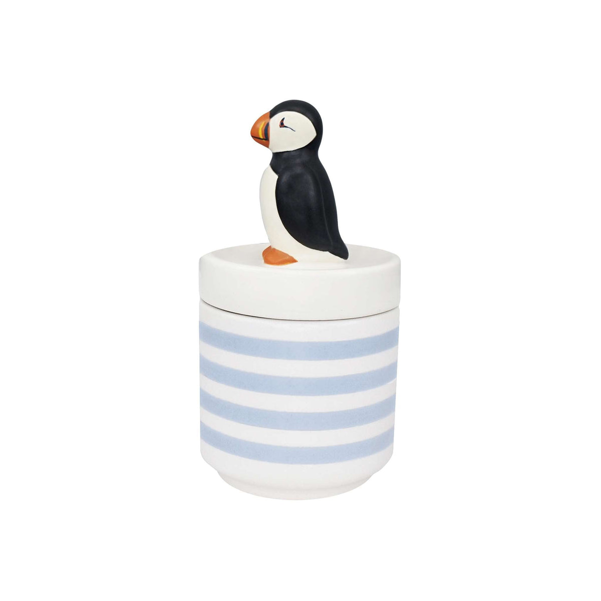 Boîte à bijoux en céramique Macareux RSPB