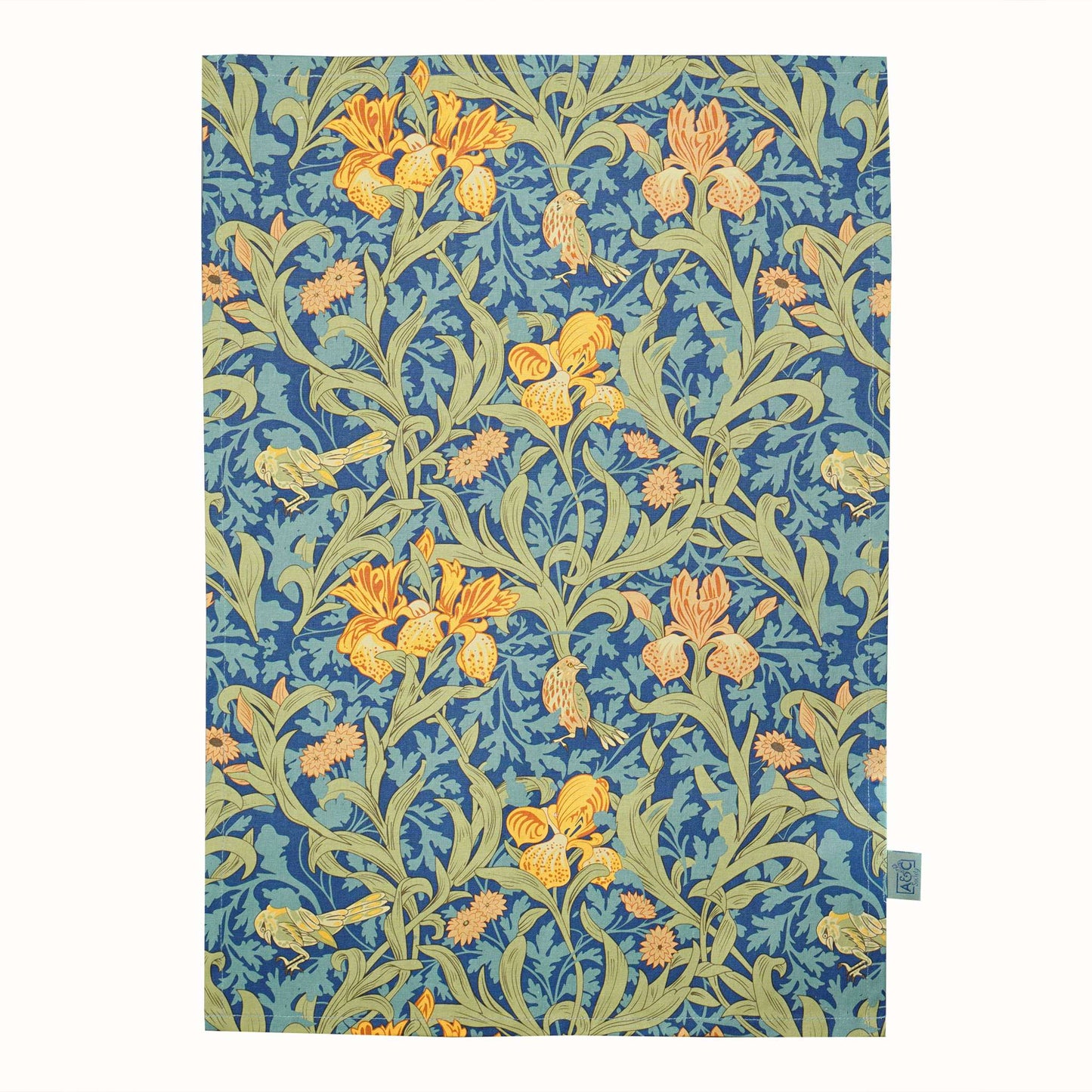 Torchon en coton recyclé ACS John H. Dearle Iris