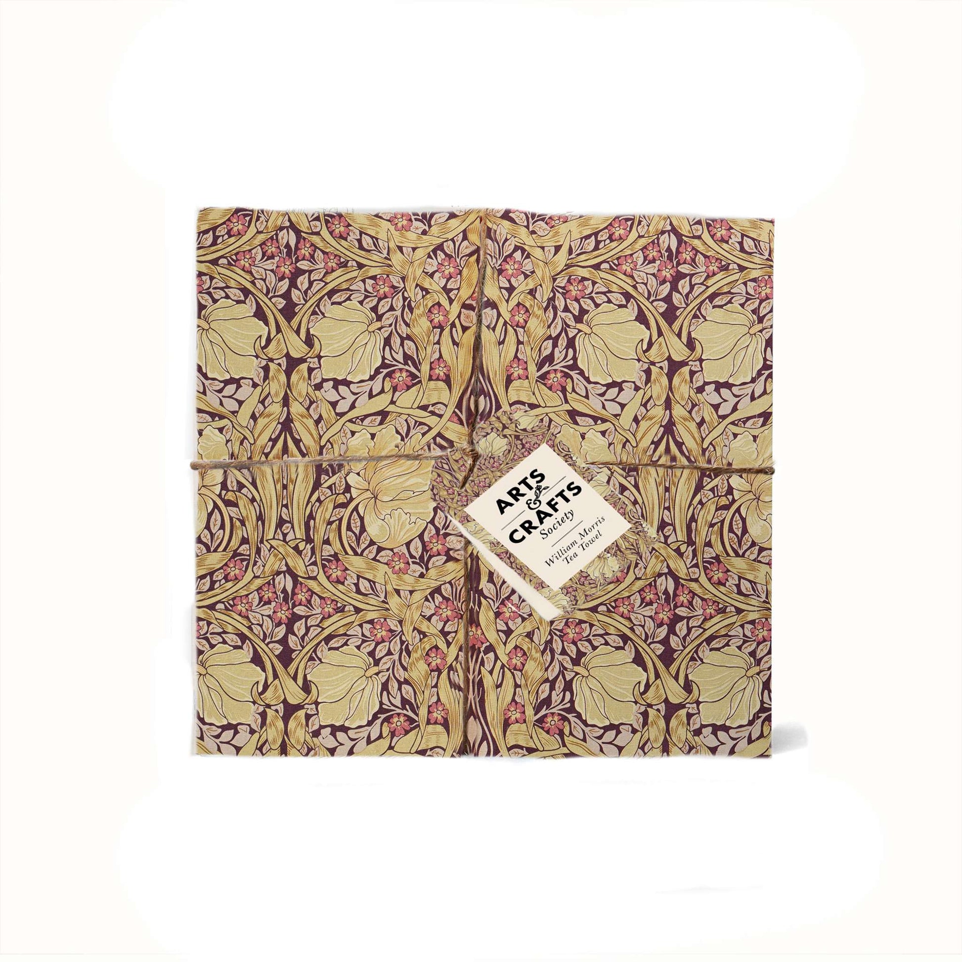 Torchon William Morris - en coton recyclé ACS Pimpernel