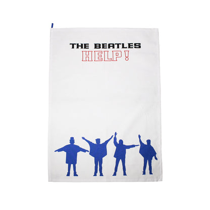 The Beatles Help Tea Towel