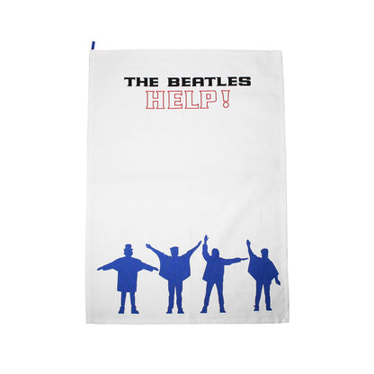 The Beatles Help Tea Towel