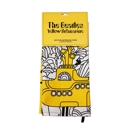 The Beatles Yellow Submarine Tea Towel