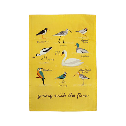 RSPB Water Birds Tea Towel