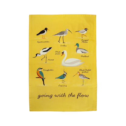 RSPB Water Birds Tea Towel