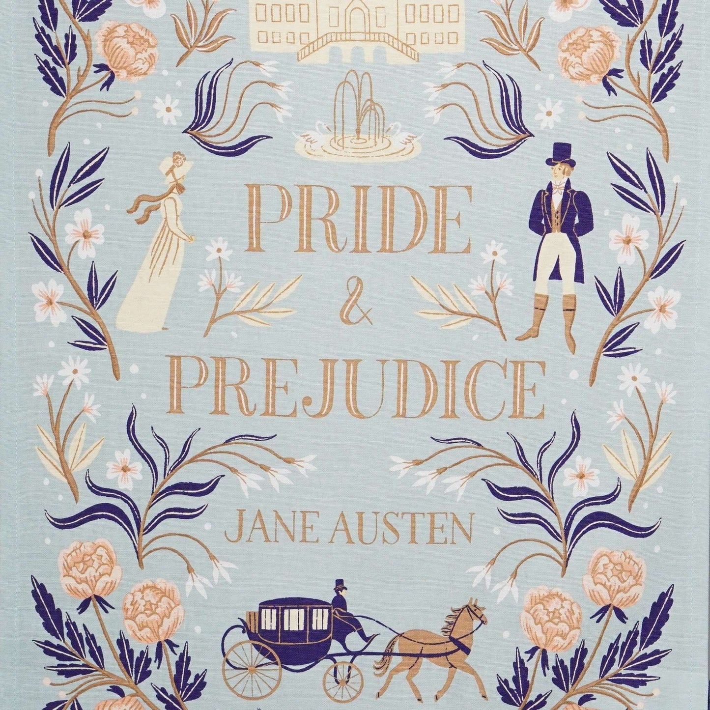 Pulteney Press Pride & Prejudice Tea Towel