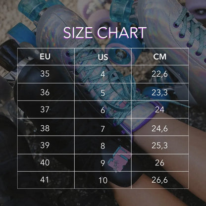 Patines 4 ruedas negros - VENICE