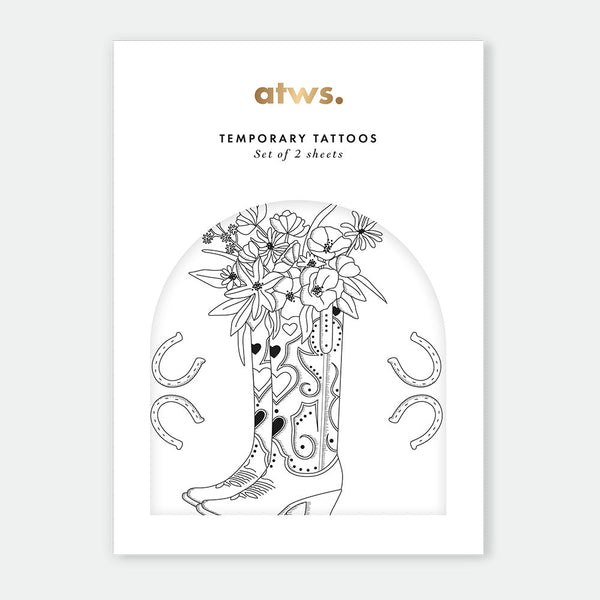 Cowboy boot - Tattoos