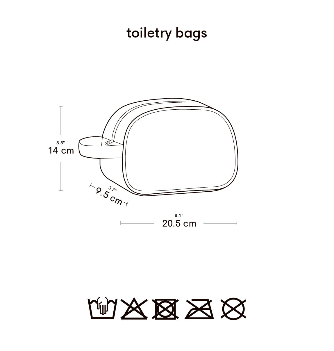Trousse de toilette enfant - Amis de la forêt – vue 7 – A Little Lovely Company