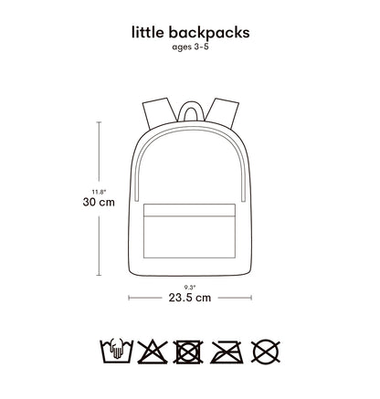 Petit sac à dos enfant - Véhicules – vue 6 – A Little Lovely Company