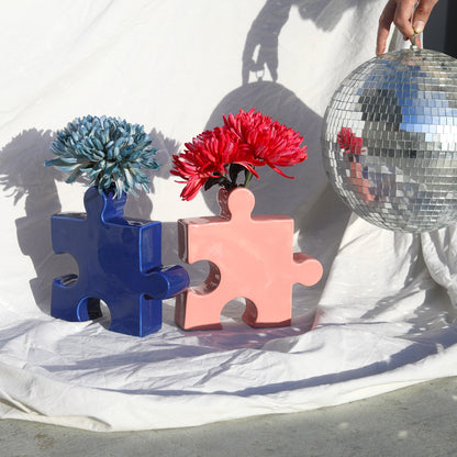 Puzzle bleu