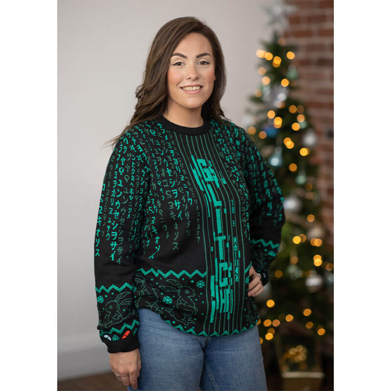 Pull de Noël The Matrix