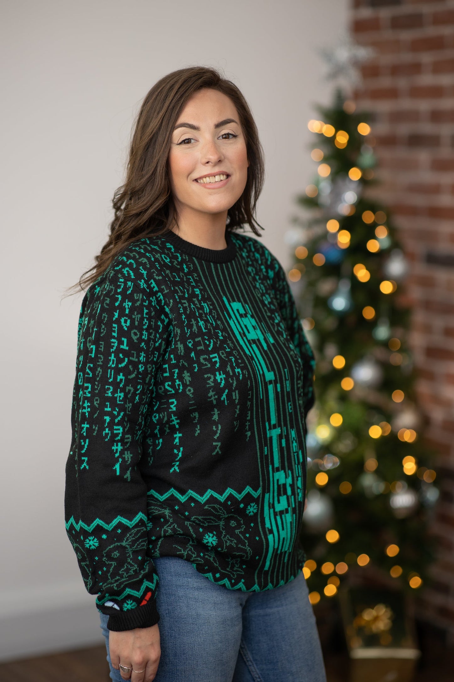 Matrix Christmas Sweater