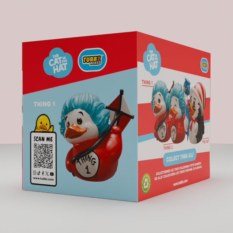Canard Le Chat chapeauté: Thing 1 TUBBZ (Boxed Edition)