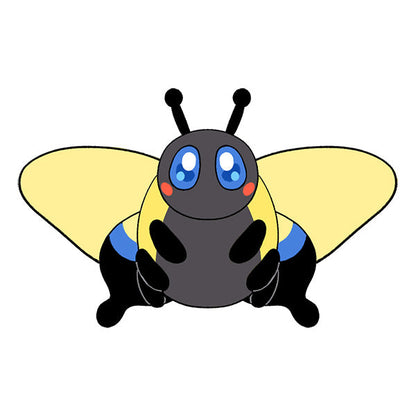 Peluche Mini Squishable – Papillon Tigré