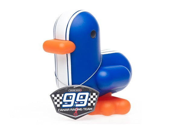 Salvadanaio Racer Blue Duck