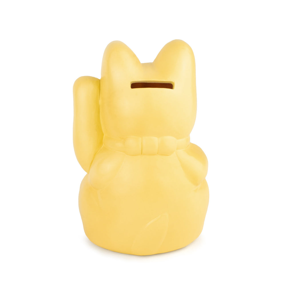 Salvadanaio Chat Chanceux Giallo