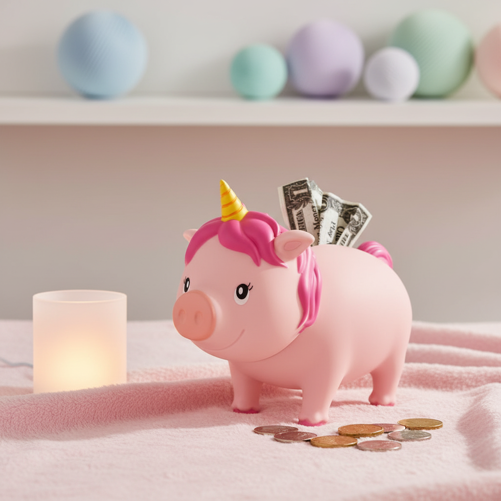 Pink Unicorn Pig