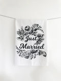Strofinaccio "Just Married"