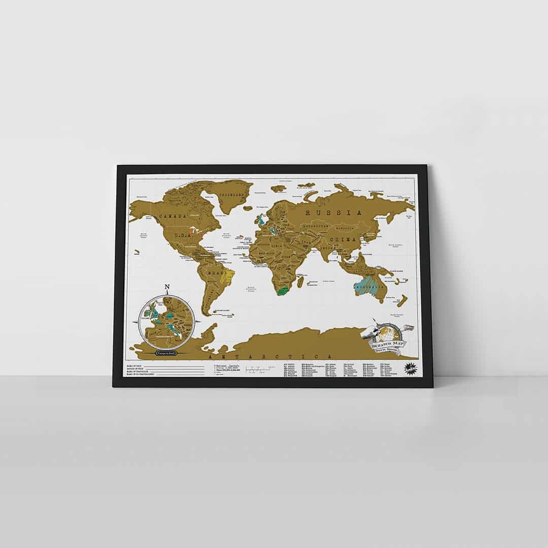 Scratch Map® Original Travel