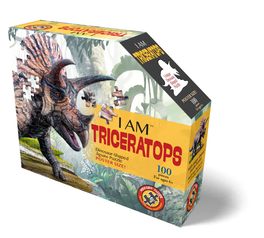 Puzzle - I am Triceratops