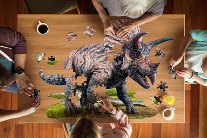 Puzzle - I am Triceratops