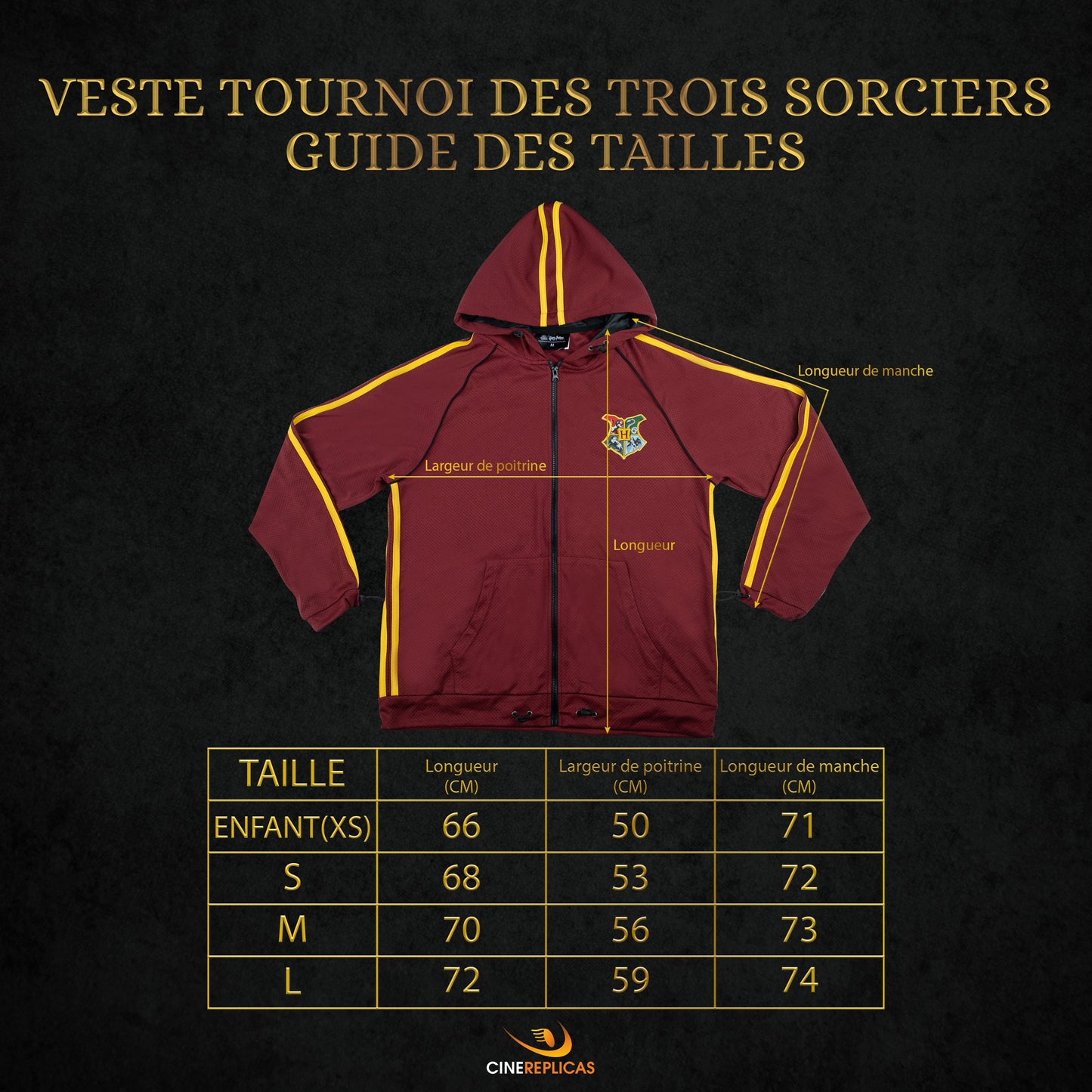 Harry Potter "Triwizard Tournament" Jacket