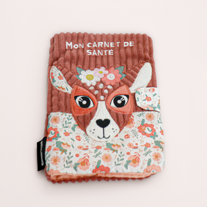 Protège carnet de santé Mélimélos la biche