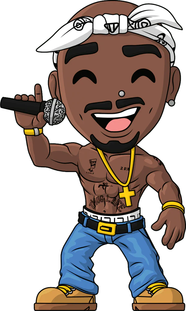 Tupac Shakur Vinyl figurine Tupac Youtooz