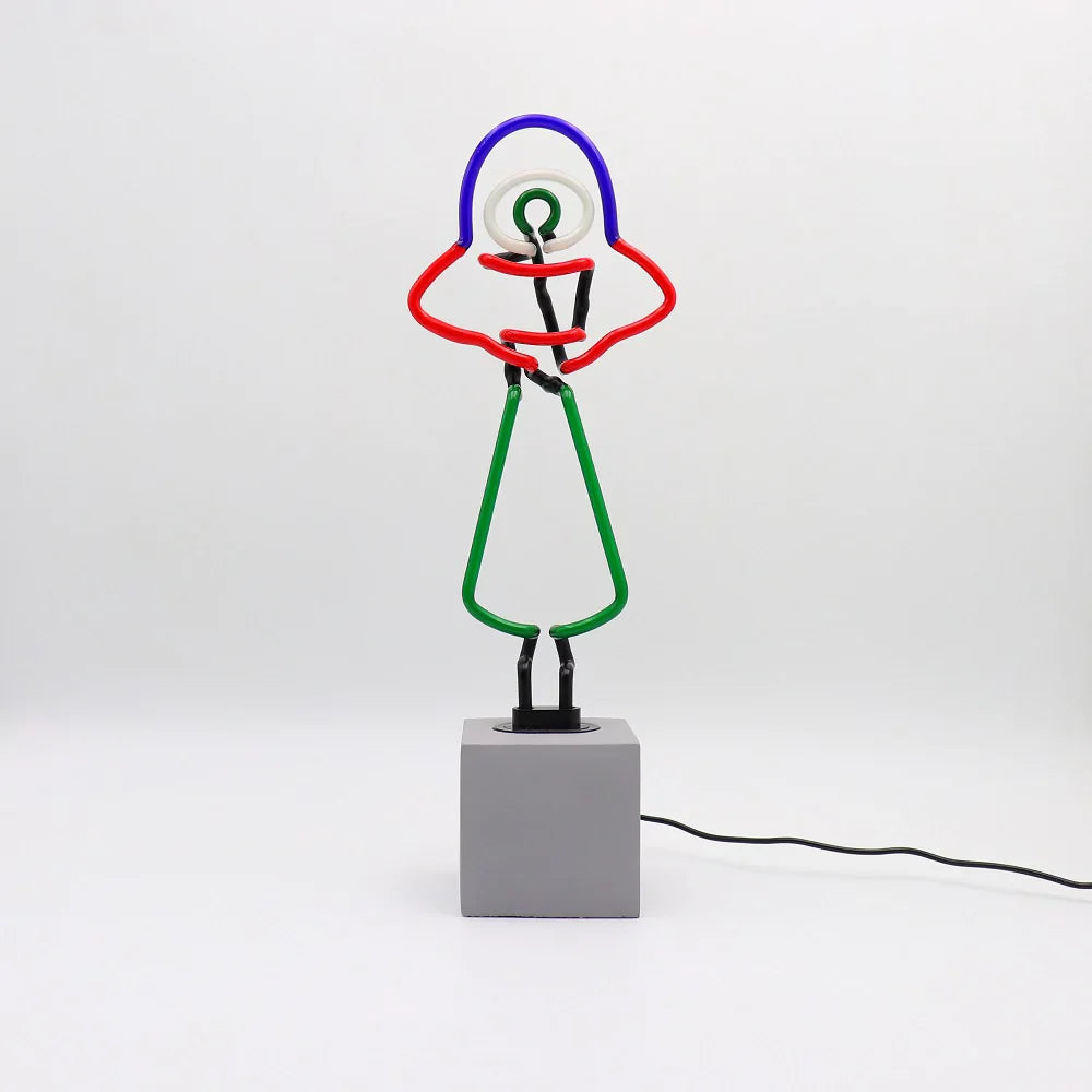 Lampada al neon UFO