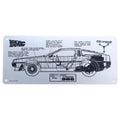 Objet collector Retour vers le Futur - DeLorean Schematic Fan-Plate