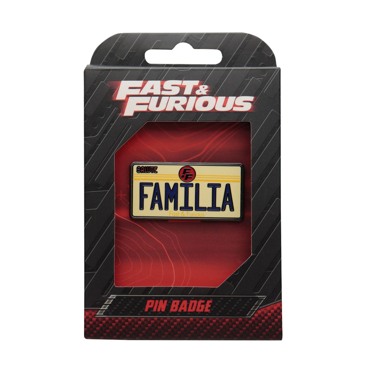 Pin's Fast & Furious - Plaque Familia