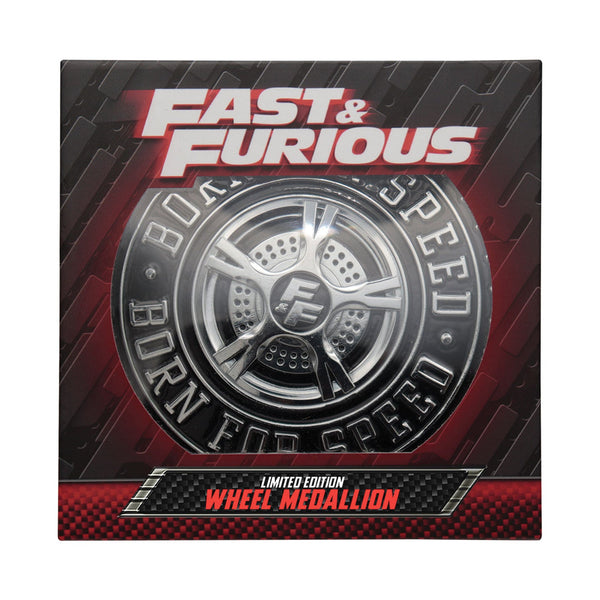 Médaillon collector Fast & Furious - ‘Born for Speed’