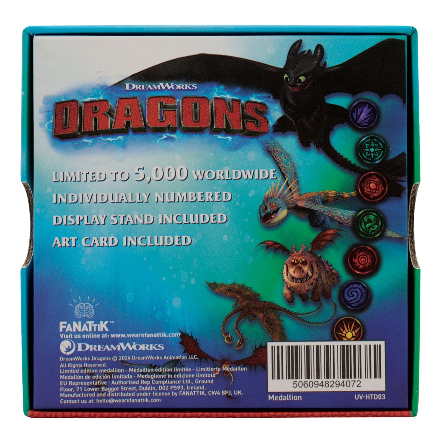 Dragons Medal - Krokmou/Harold
