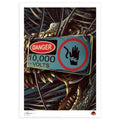 Affiche collector Jurassic Park