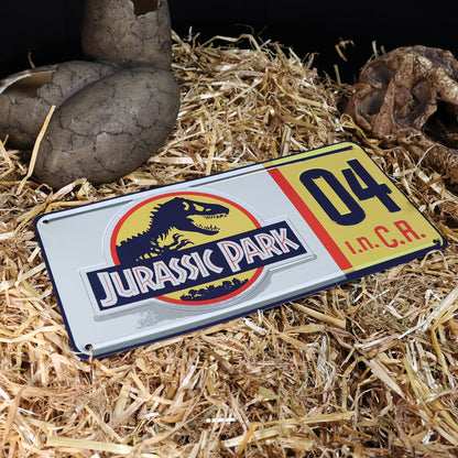 Jurassic Park License Plate - 04