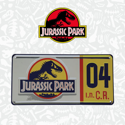 Jurassic Park License Plate - 04