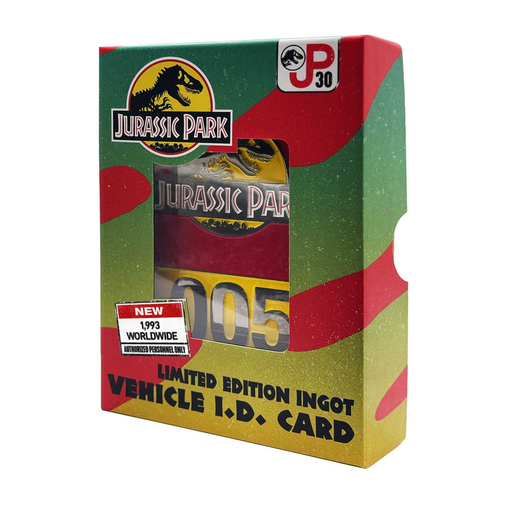 Lingot collector Jurassic Park - 30e anniversaire Vehicle I.D