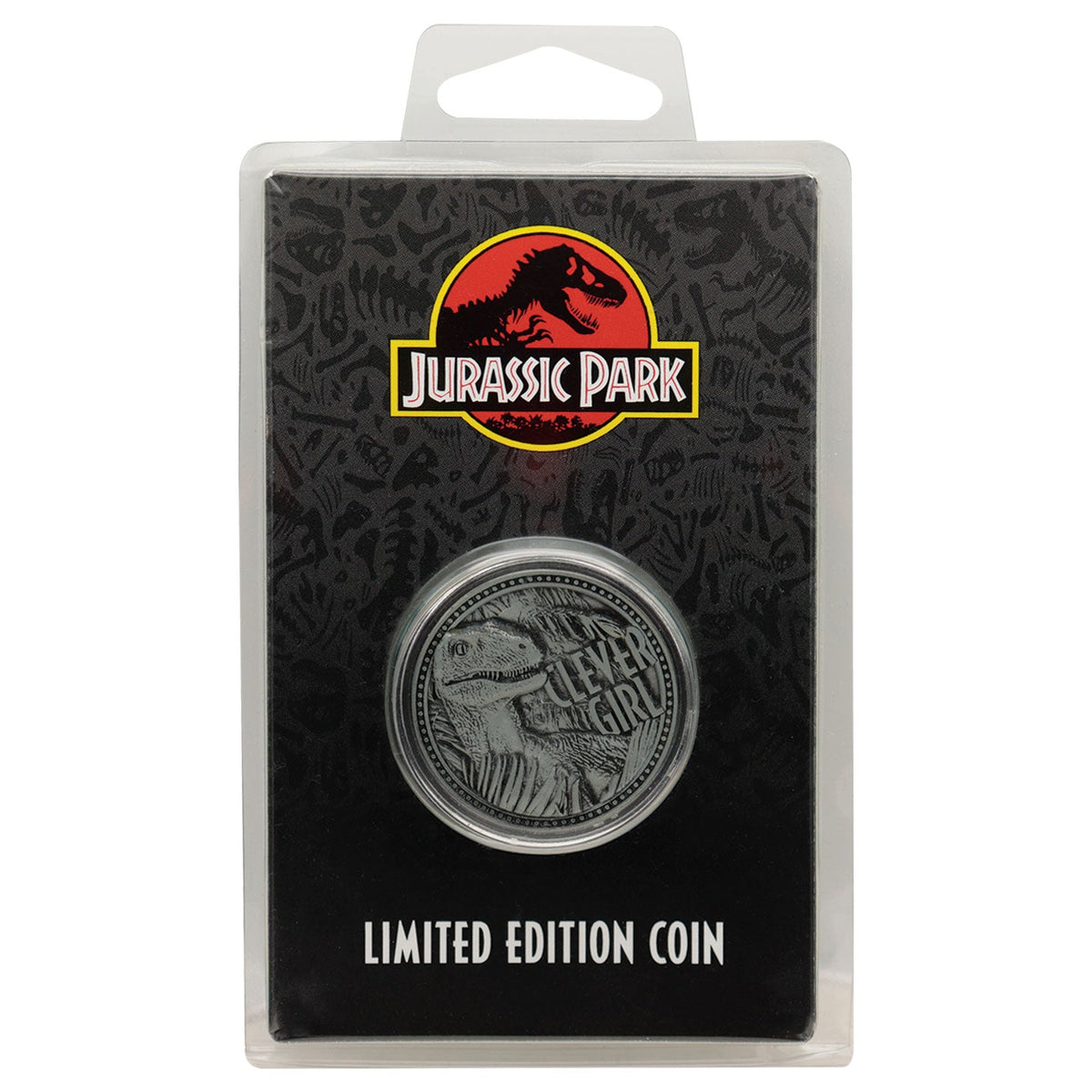 Pièce collector Jurassic Park - Clever Girl Raptor