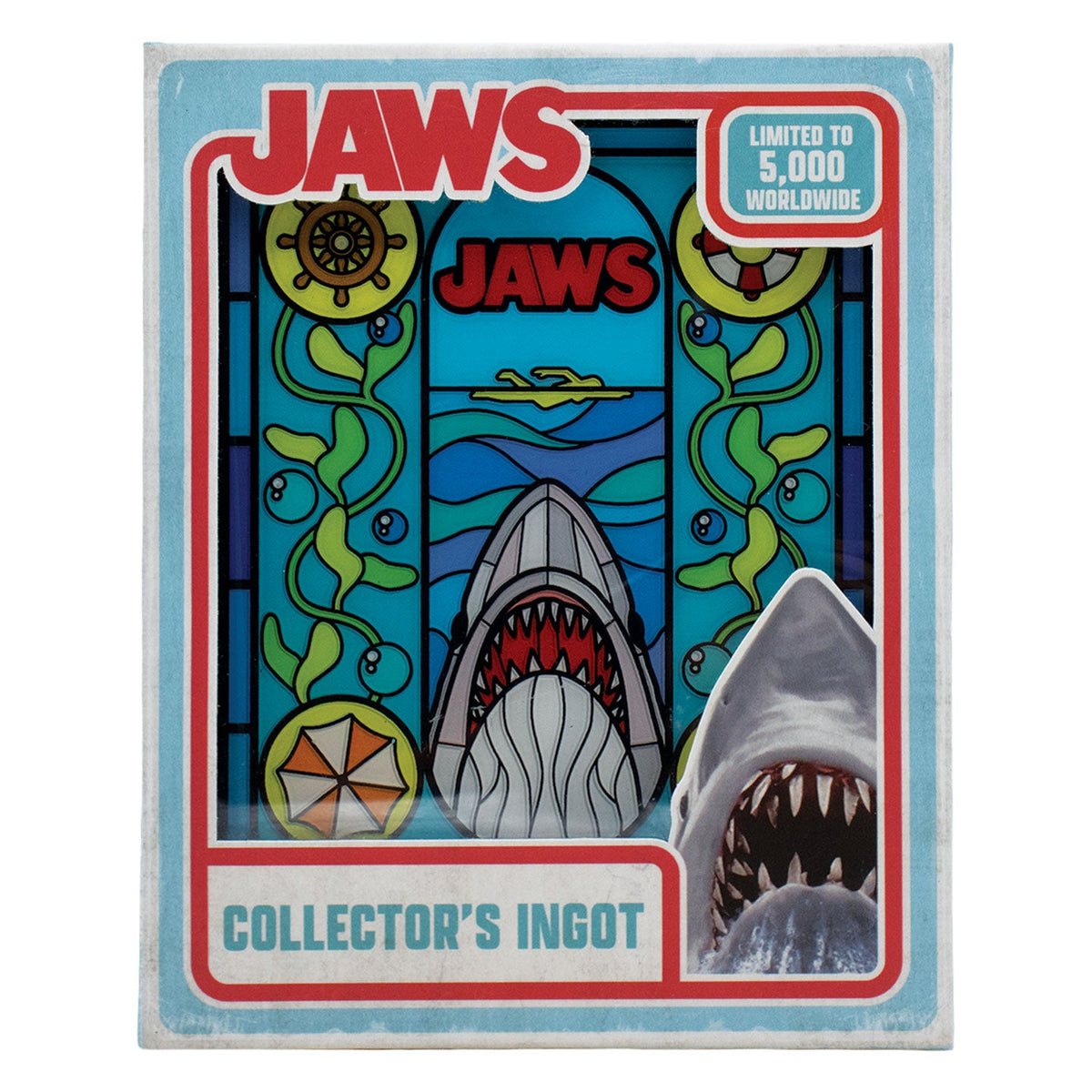 Jaws Collector Ingot - Stained Glass Style