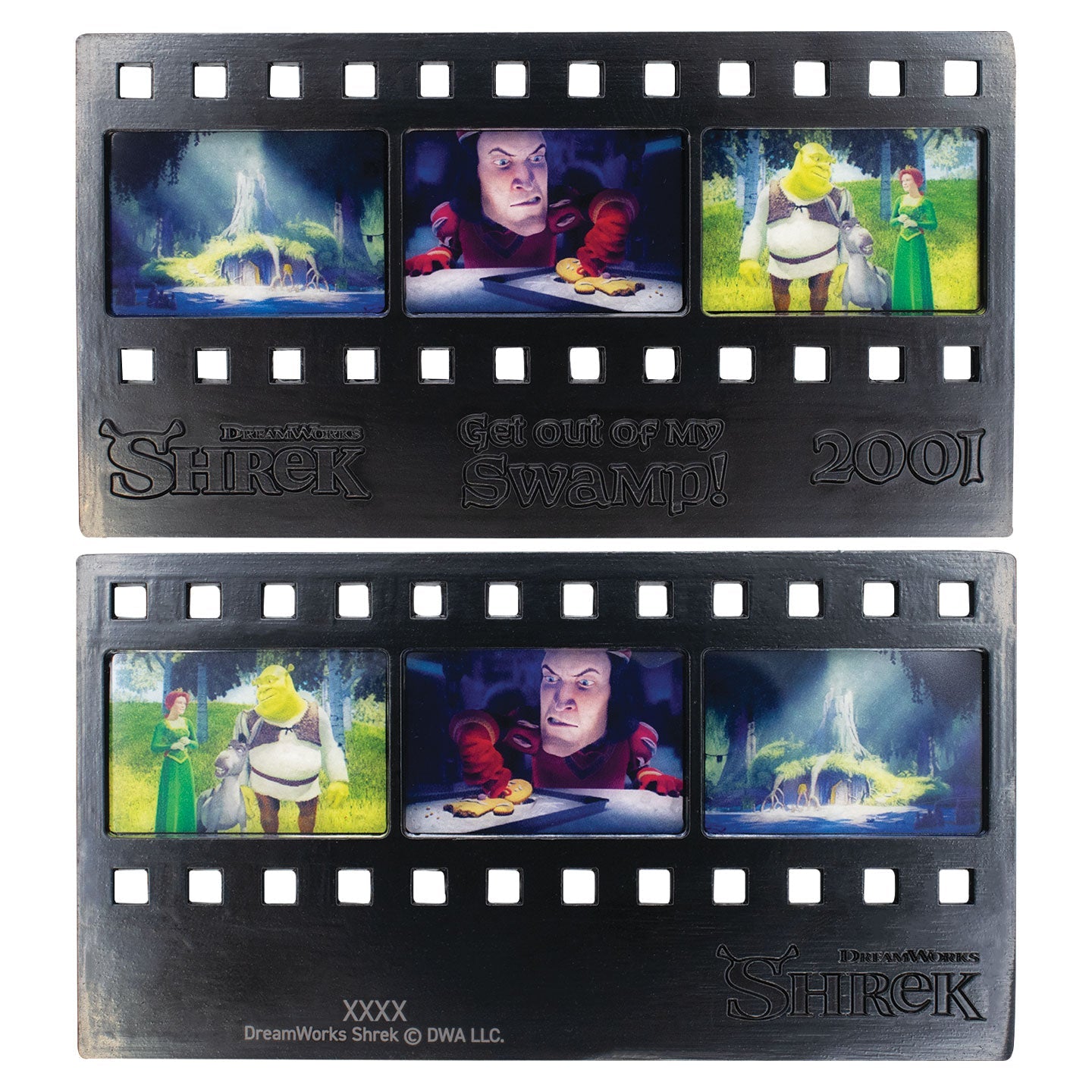 Film strip collector Shrek - Metal