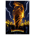 Affiche collector Universal Monsters - Frankenstein